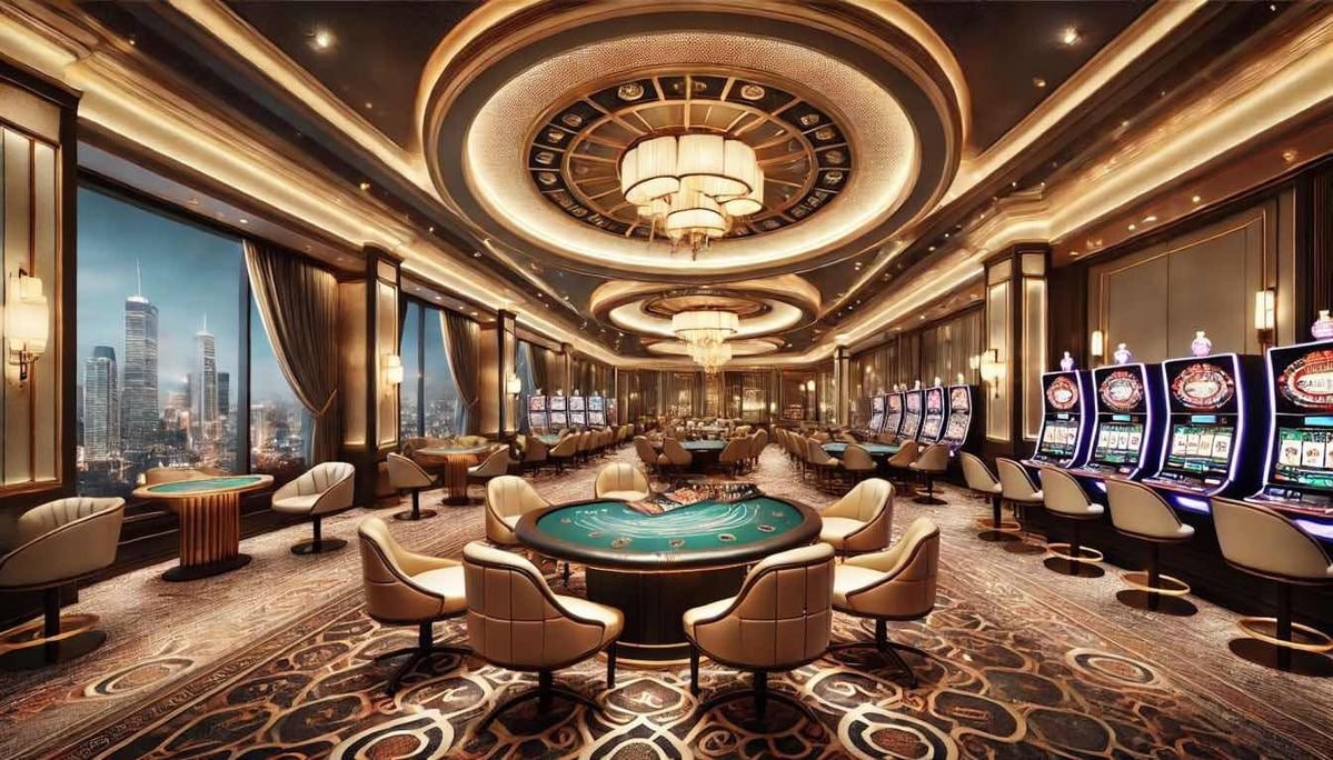Casino-style game interface showing live dealer table and slot options on ph 160